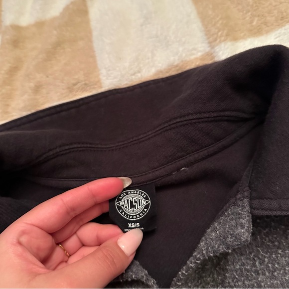 PacSun Button Up Shacket - Picture 3 of 4